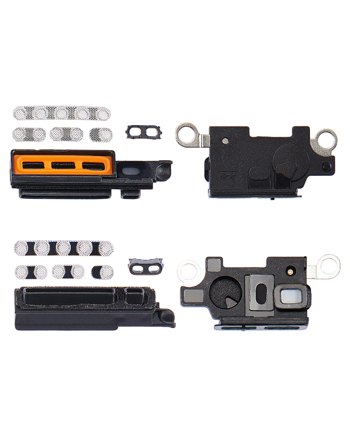 WHITE LOUDSPEAKER / MIC MESH (PACK OF 10) FOR IPHONE 13 PRO MAX