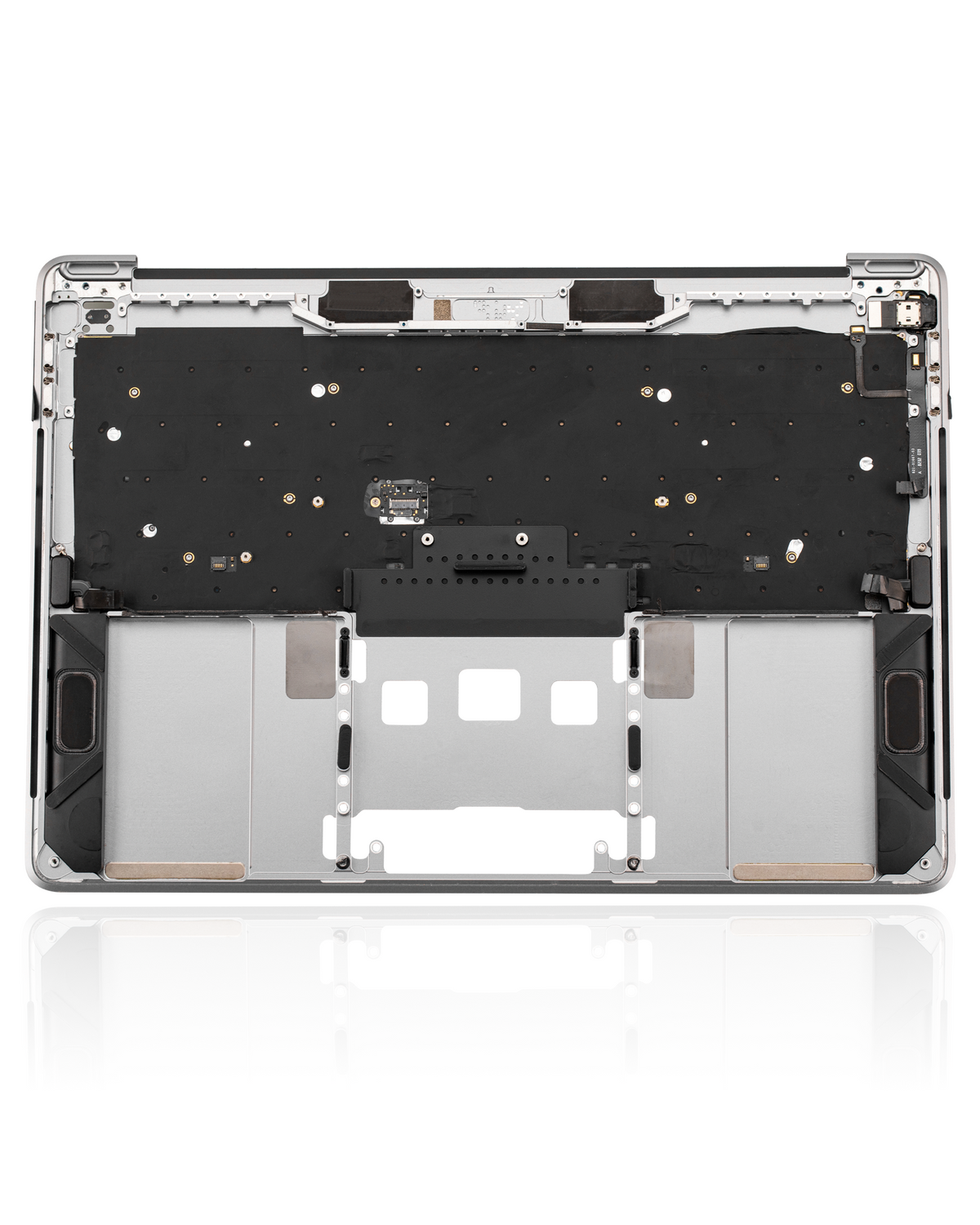 SPACE GRAY TOP CASE WITH KEYBOARD (UK KEYBOARD) FOR MACBOOK PRO 13" A1989 (LATE 2018 / EARLY 2019) (USED OEM PULL: COSMETIC GRADE: NEW)