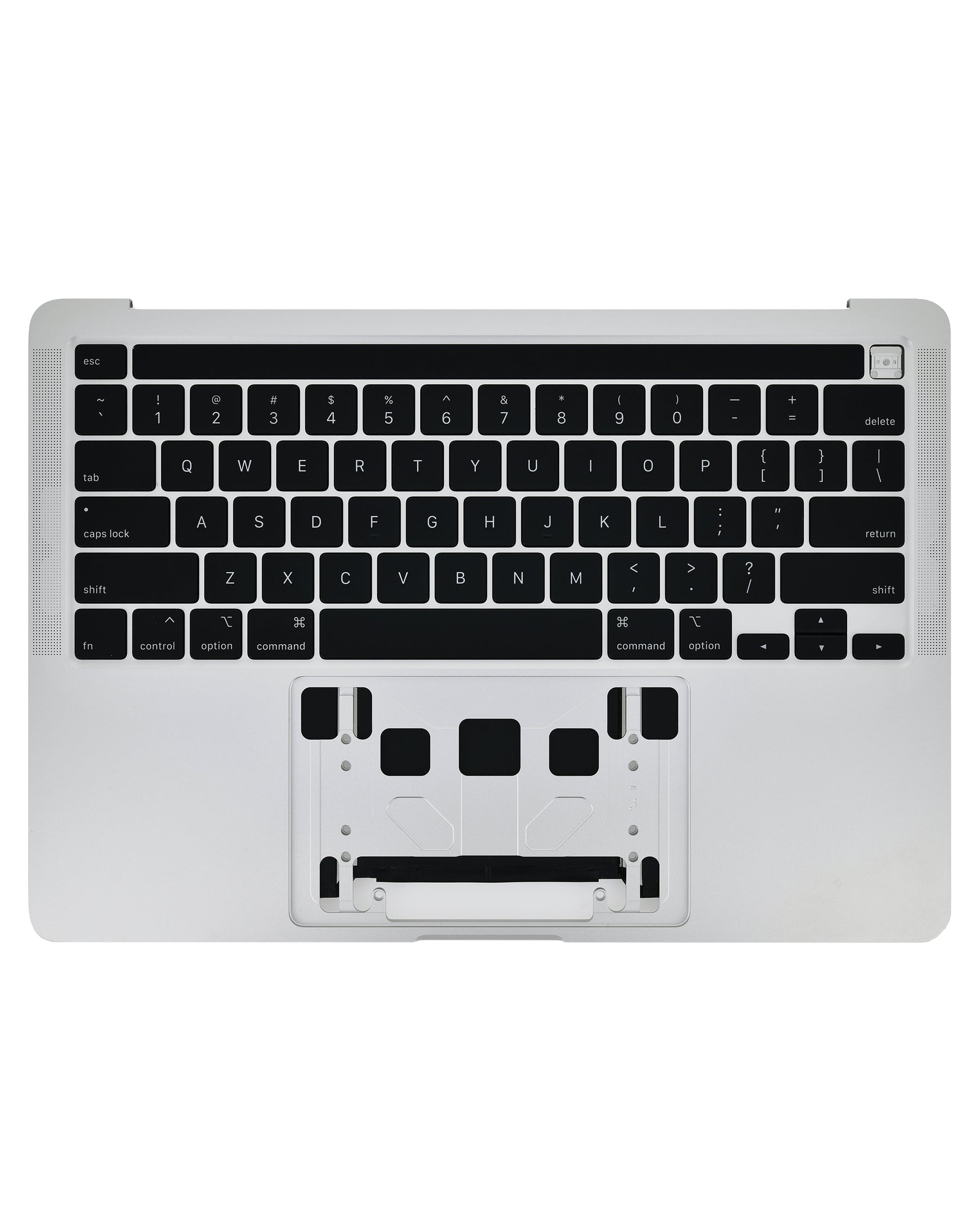 SILVER TOP CASE ASSEMBLY WITH KEYBOARD AND BATTERY FOR MACBOOK PRO 13" M1 A2338 (LATE 2020)