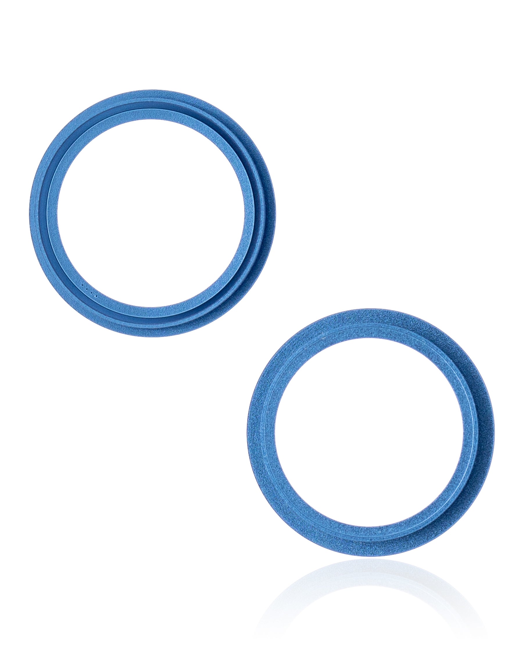 BLUE BACK CAMERA BEZEL RING ONLY (2 PIECES) FOR IPHONE 13 / 13 MINI