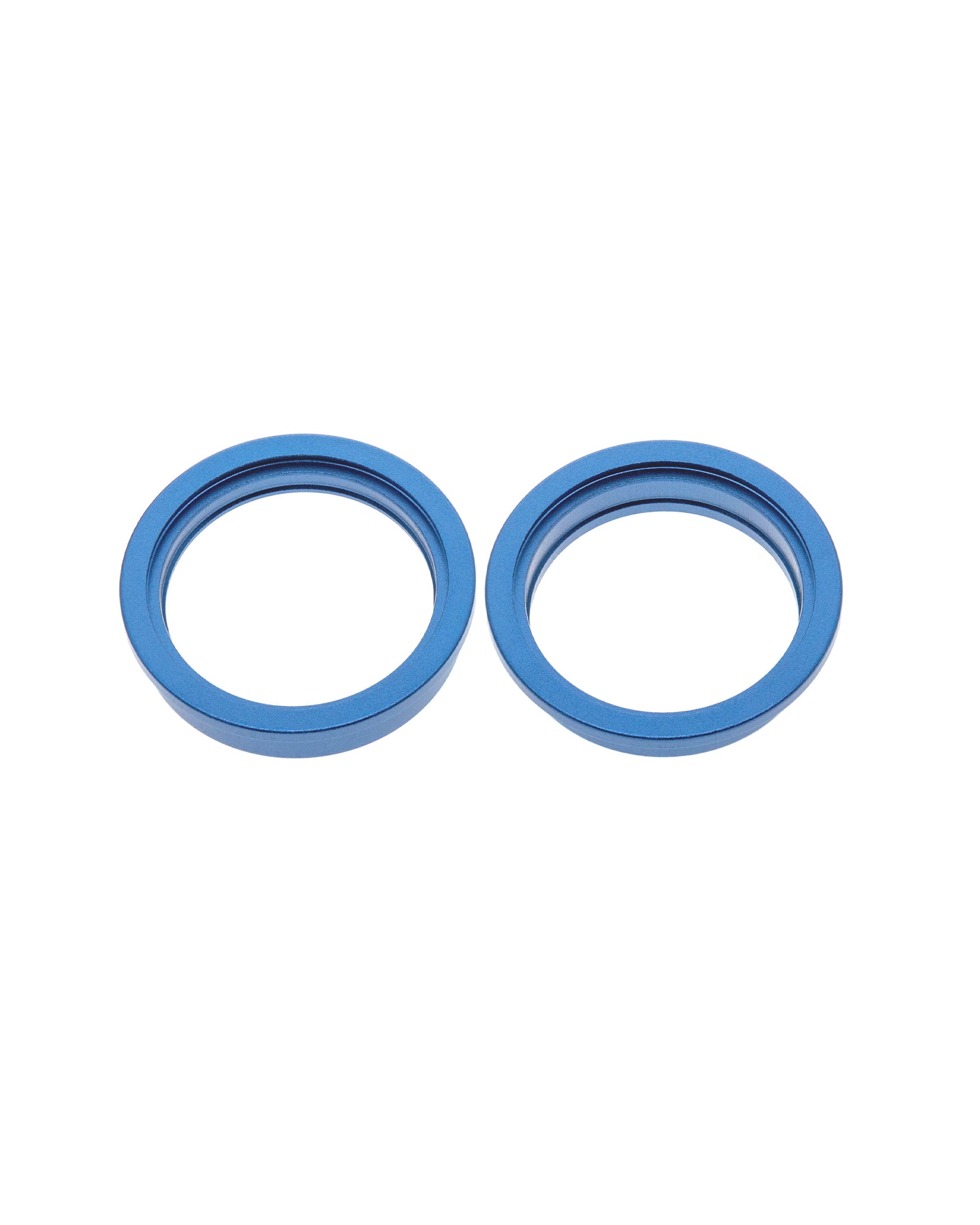 BLUE BACK CAMERA BEZEL RING ONLY (2 PIECES) FOR IPHONE 13 / 13 MINI