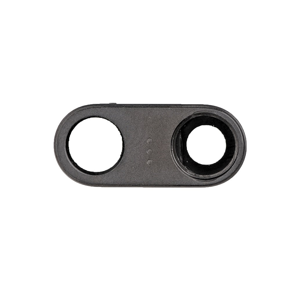 BLACK REAR CAMERA HOLDER WITH LENS FOR IPHONE 7 PLUS