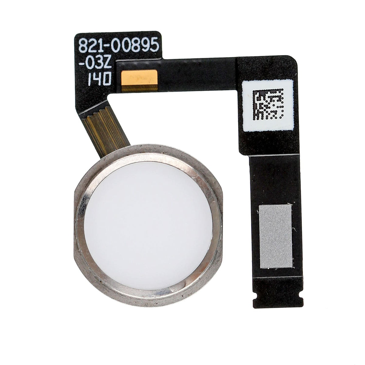 HOME BUTTON ASSEMBLY WITH FLEX CABLE RIBBON FOR IPAD AIR 3/PRO 10.5" 1ST/12.9" 2ND GEN - SILVER