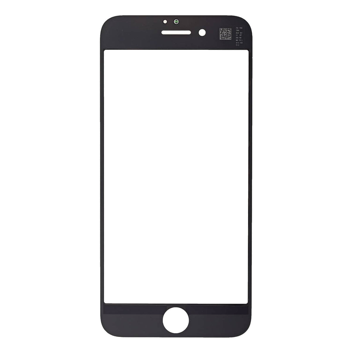 WHITE FRONT GLASS LENS FOR IPHONE 8