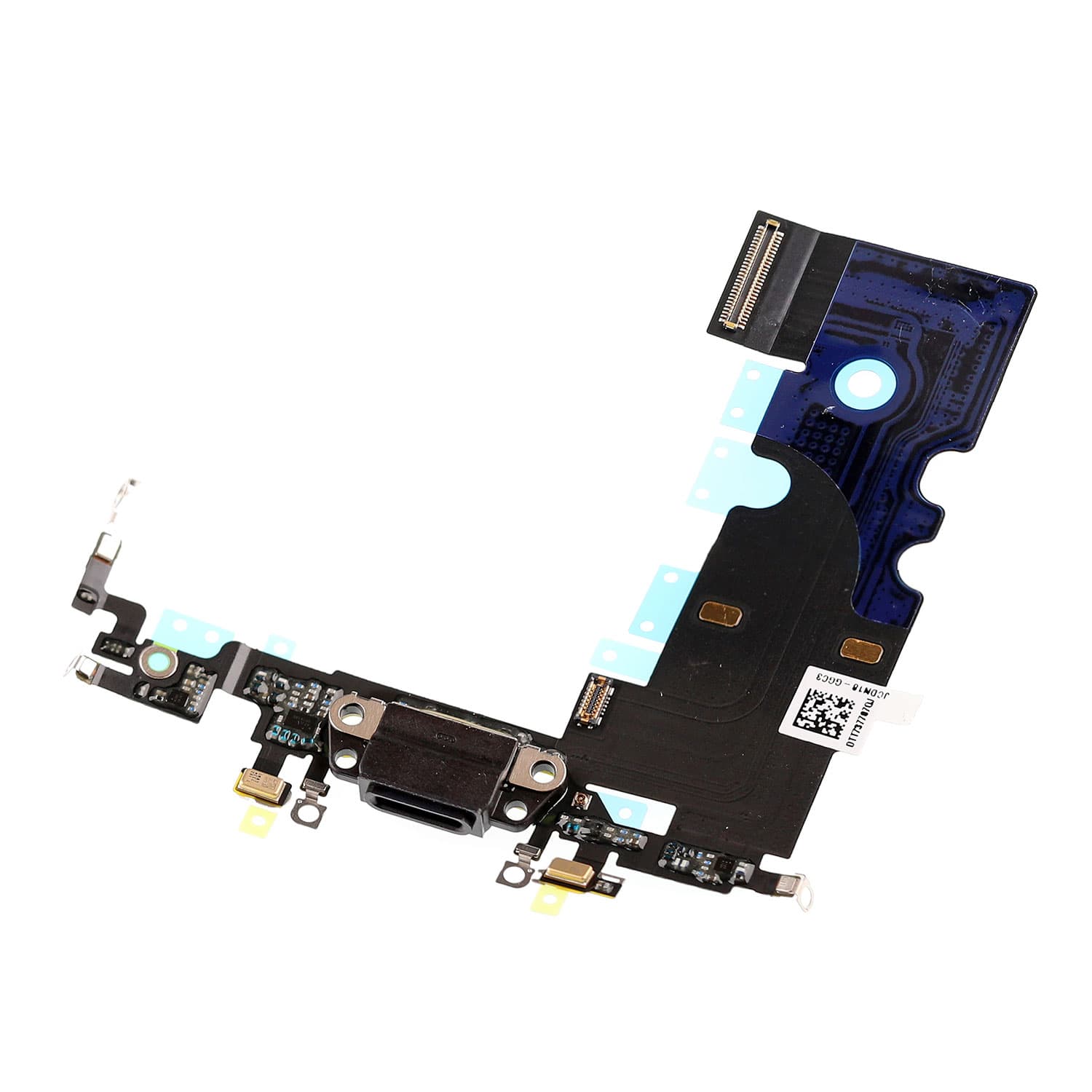 BLACK CHARGING CONNECTOR ASSEMBLY FOR IPHONE 8