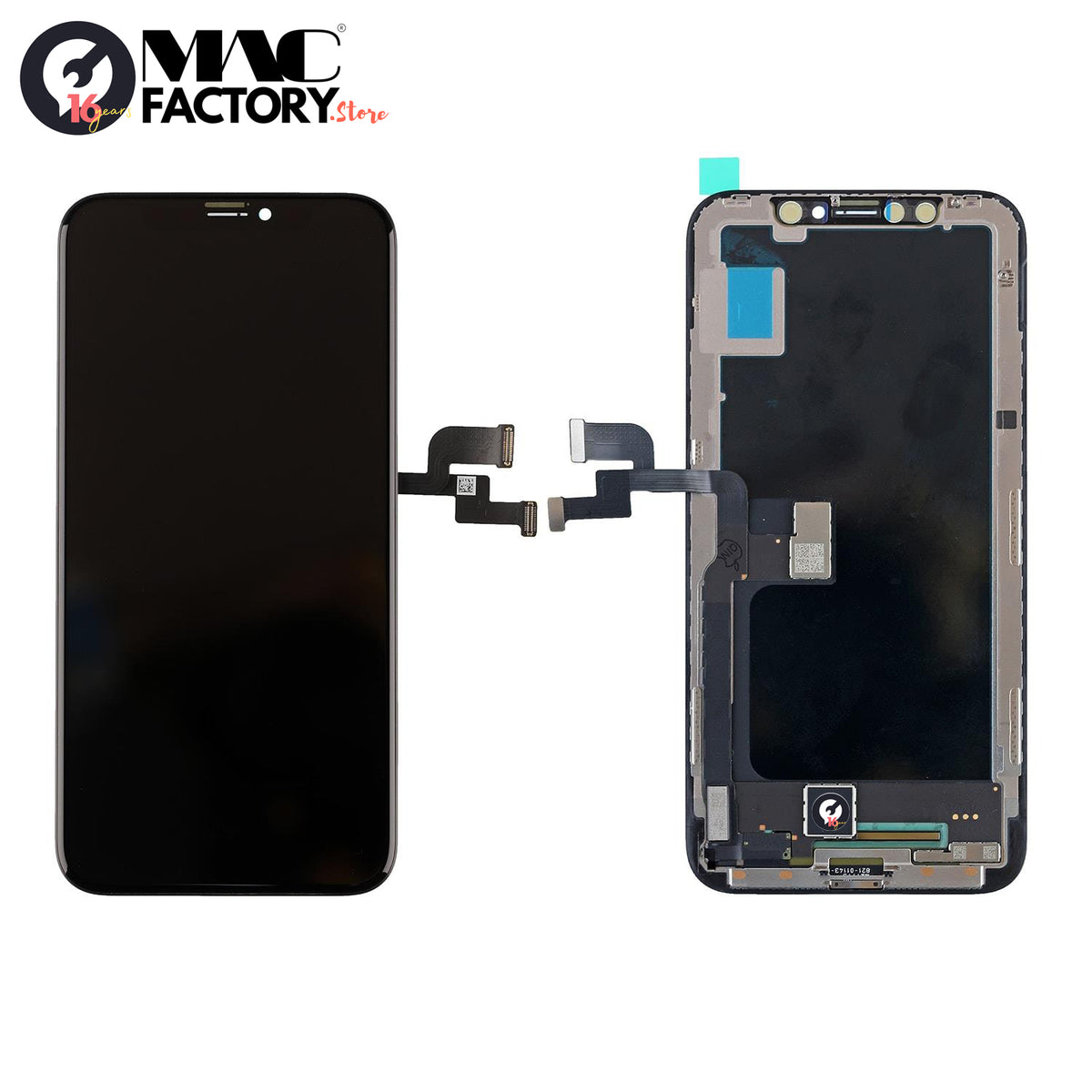 BLACK OLED SCREEN DIGITIZER ASSEMBLY FOR IPHONE X