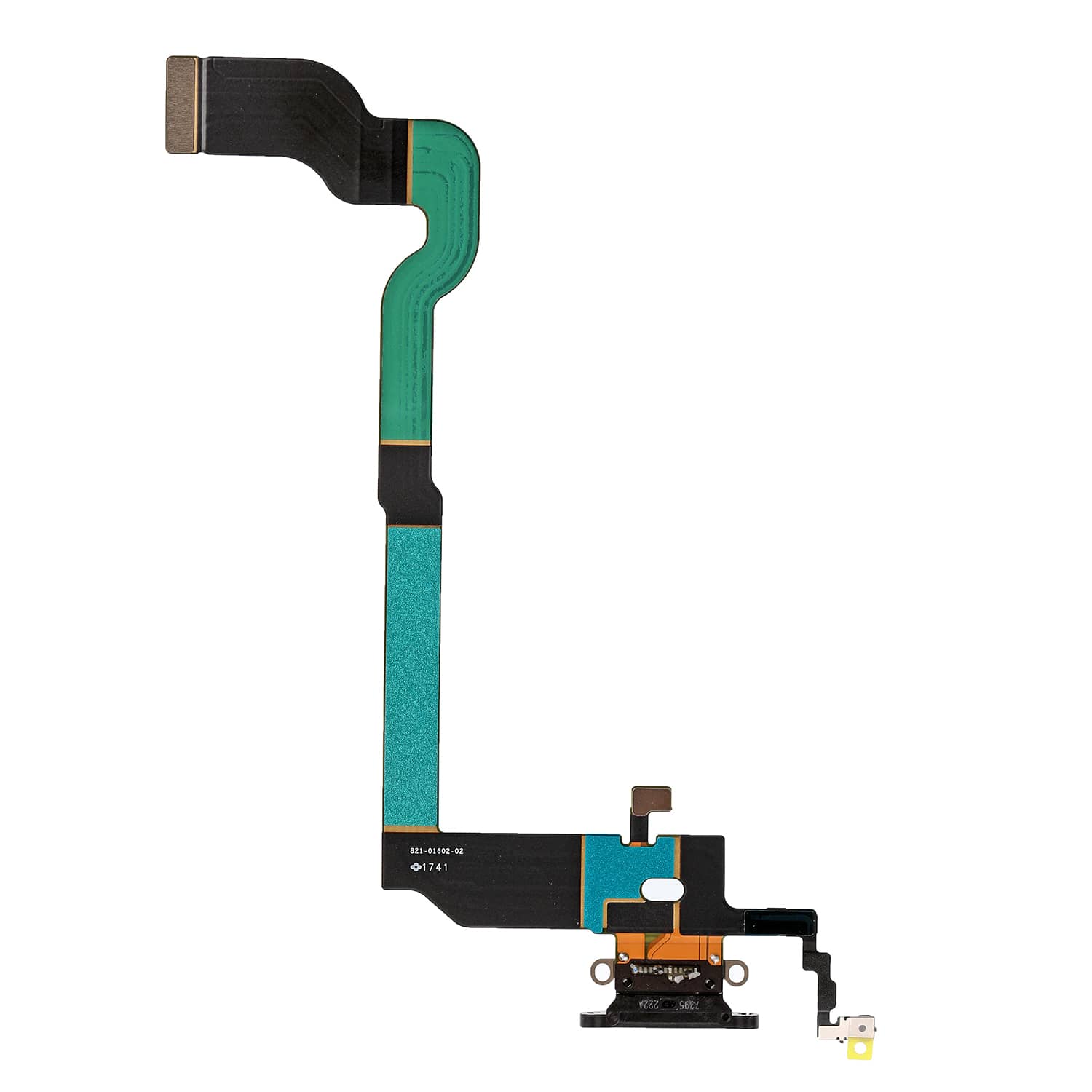 BLACK CHARGING CONNECTOR ASSEMBLY FOR IPHONE X