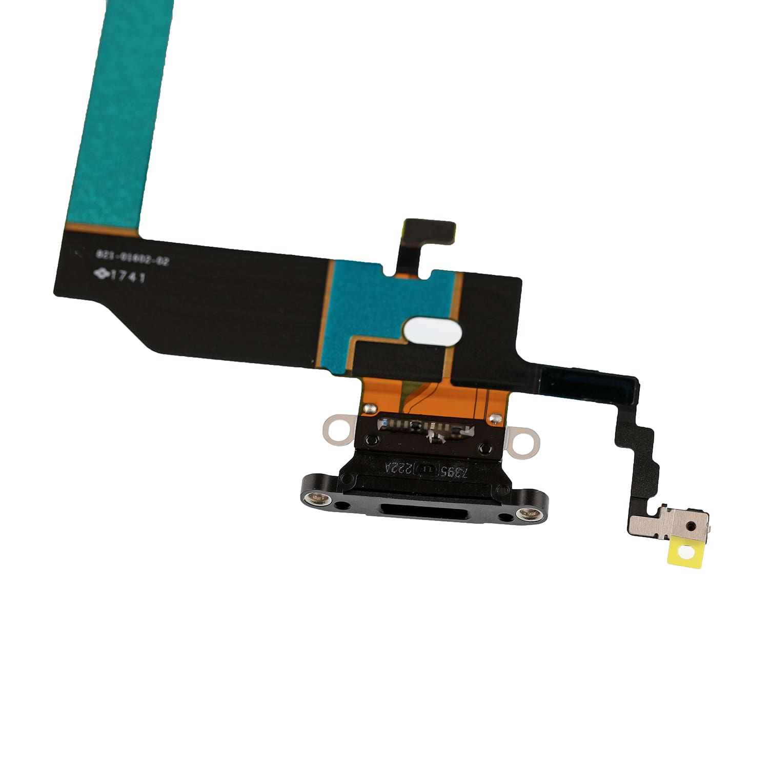 BLACK CHARGING CONNECTOR ASSEMBLY FOR IPHONE X