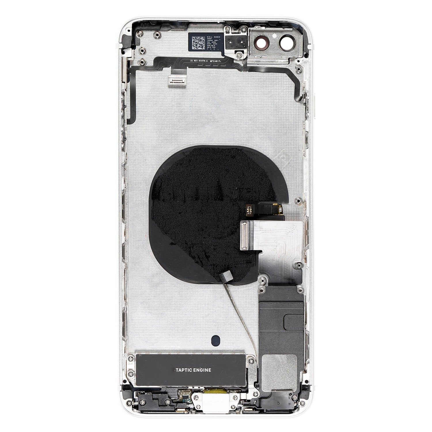 SILVER BACK COVER FULL ASSEMBLY FOR IPHONE 8 PLUS