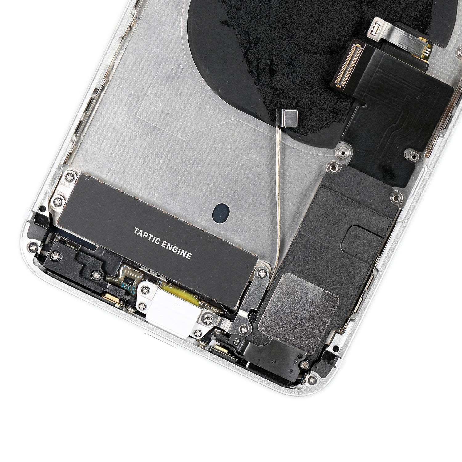 SILVER BACK COVER FULL ASSEMBLY FOR IPHONE 8 PLUS