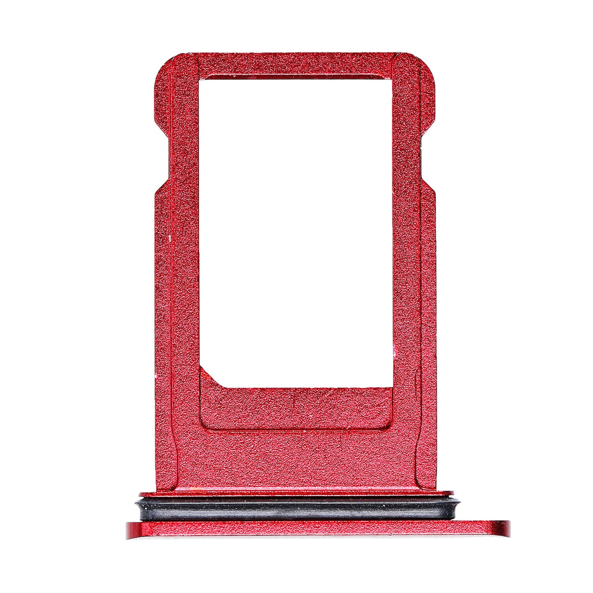 RED SIM CARD TRAY WITH WATERPROOF CIRCLE FOR IPHONE 8 PLUS