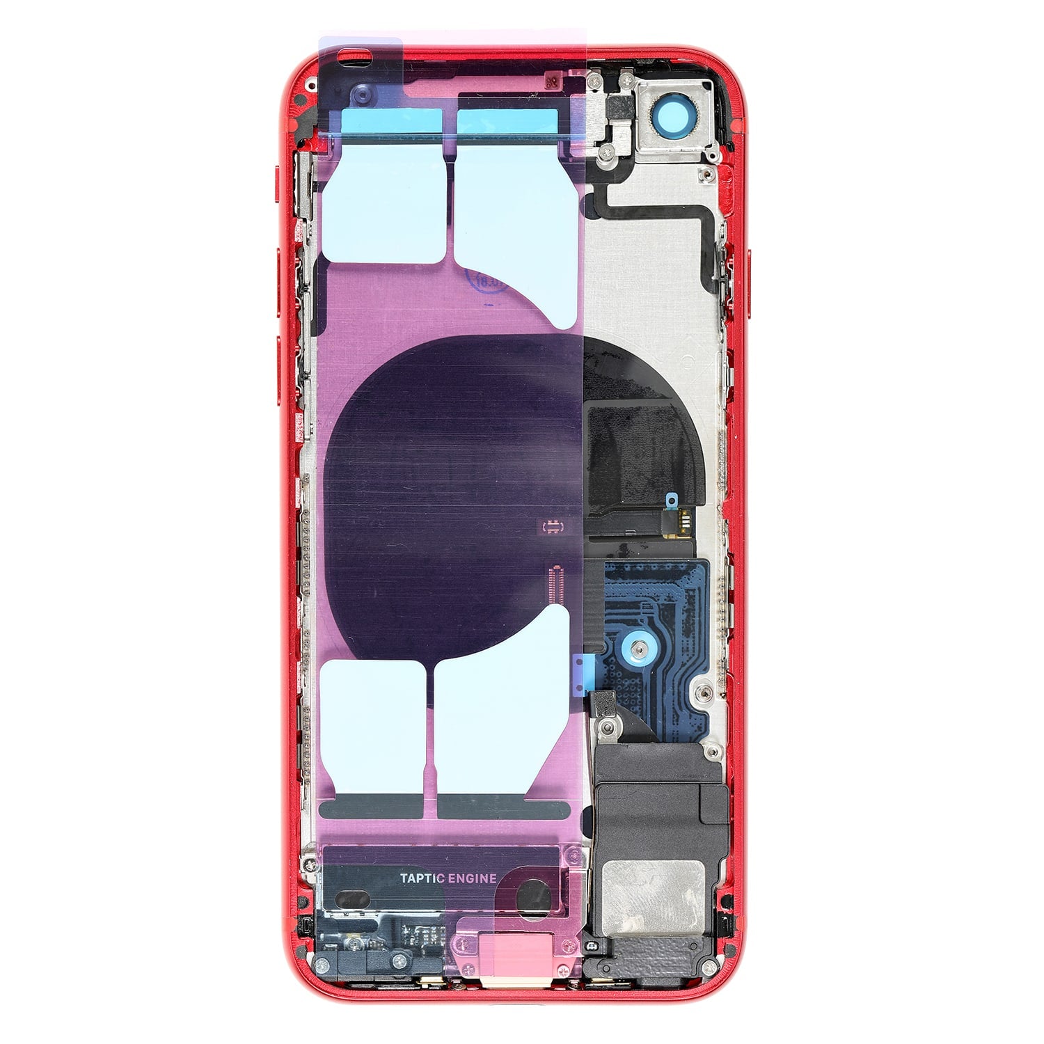 RED BACK COVER FULL ASSEMBLY FOR IPHONE 8