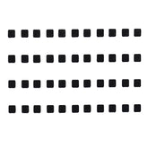 EARPIECE BLACK DOUBLE-SIDED STICKER FOR IPHONE X