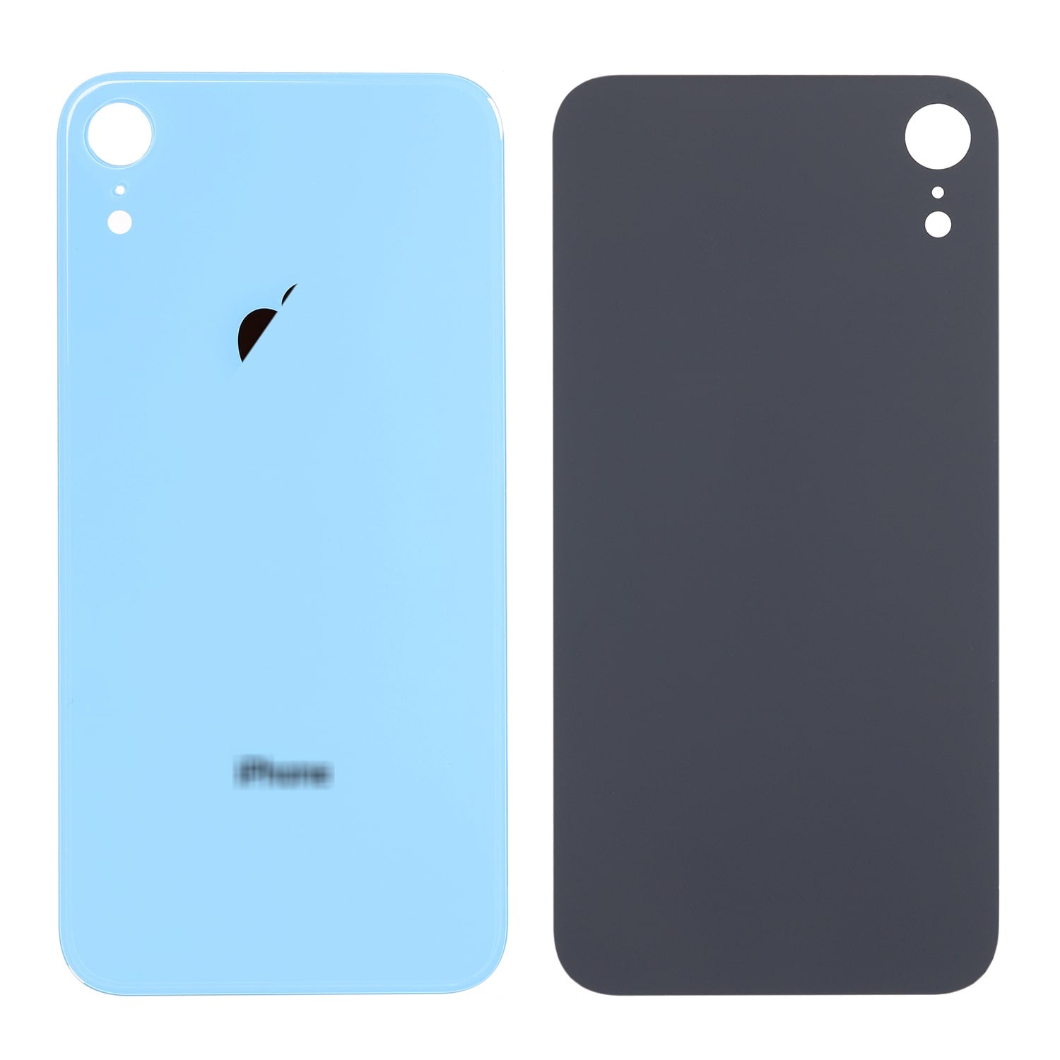 BLUE BACK COVER GLASS FOR IPHONE XR - Main Image