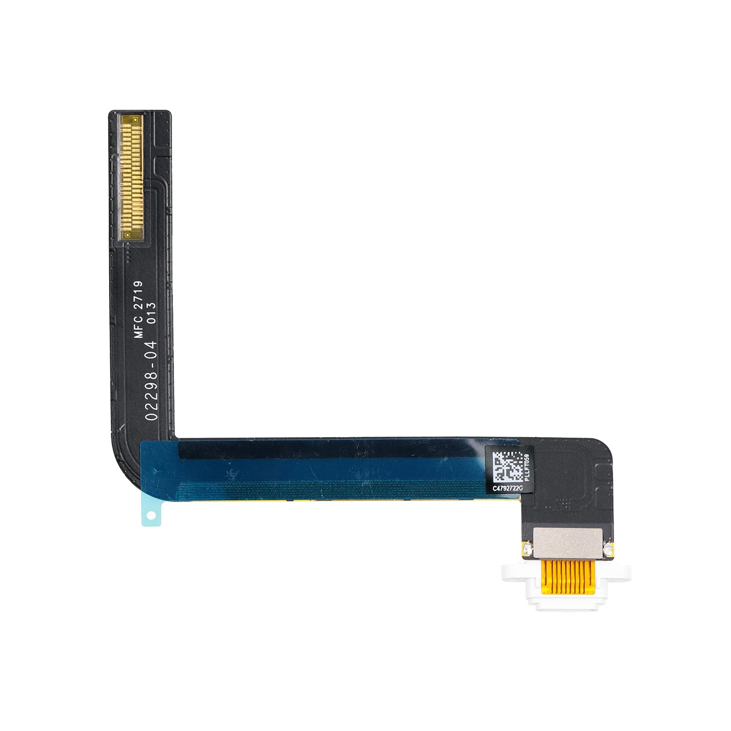 WHITE DOCK CONNECTOR FLEX CABLE FOR IPAD 10.2" 7TH/8TH/9TH