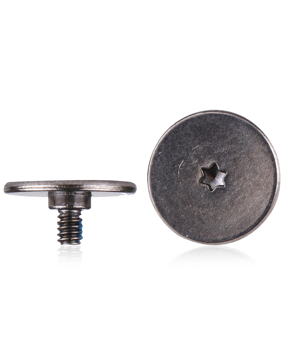 POWER BUTTON SCREWS (TORX T3) (CENTER 2 SCREWS) (100 PACK) FOR MACBOOK PRO 13" W/ TOUCH BAR A1706 / A1708 / A1989 / A2159 / A2289 / A2251 / A1707 / A1990 (LATE 2016 TO MID 2020)