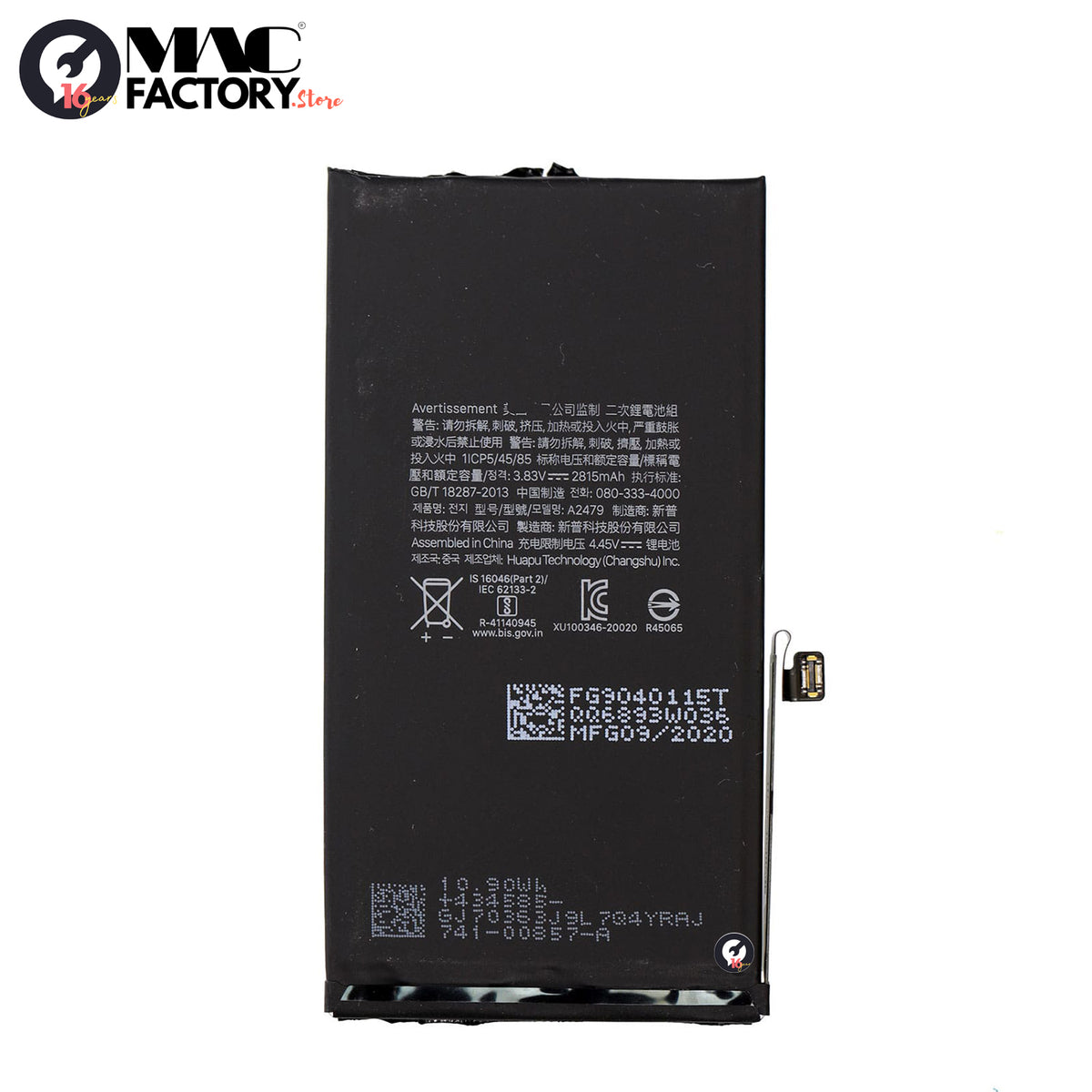 Replacement Battery for iPhone 12 Pro Battery (2815 mAh)