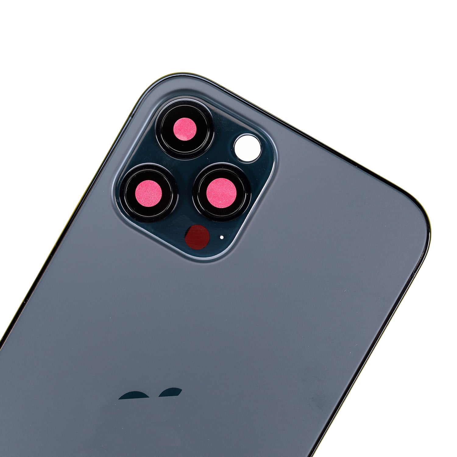 PACIFIC BLUE REAR HOUSING WITH FRAME FOR IPHONE 12 PRO MAX