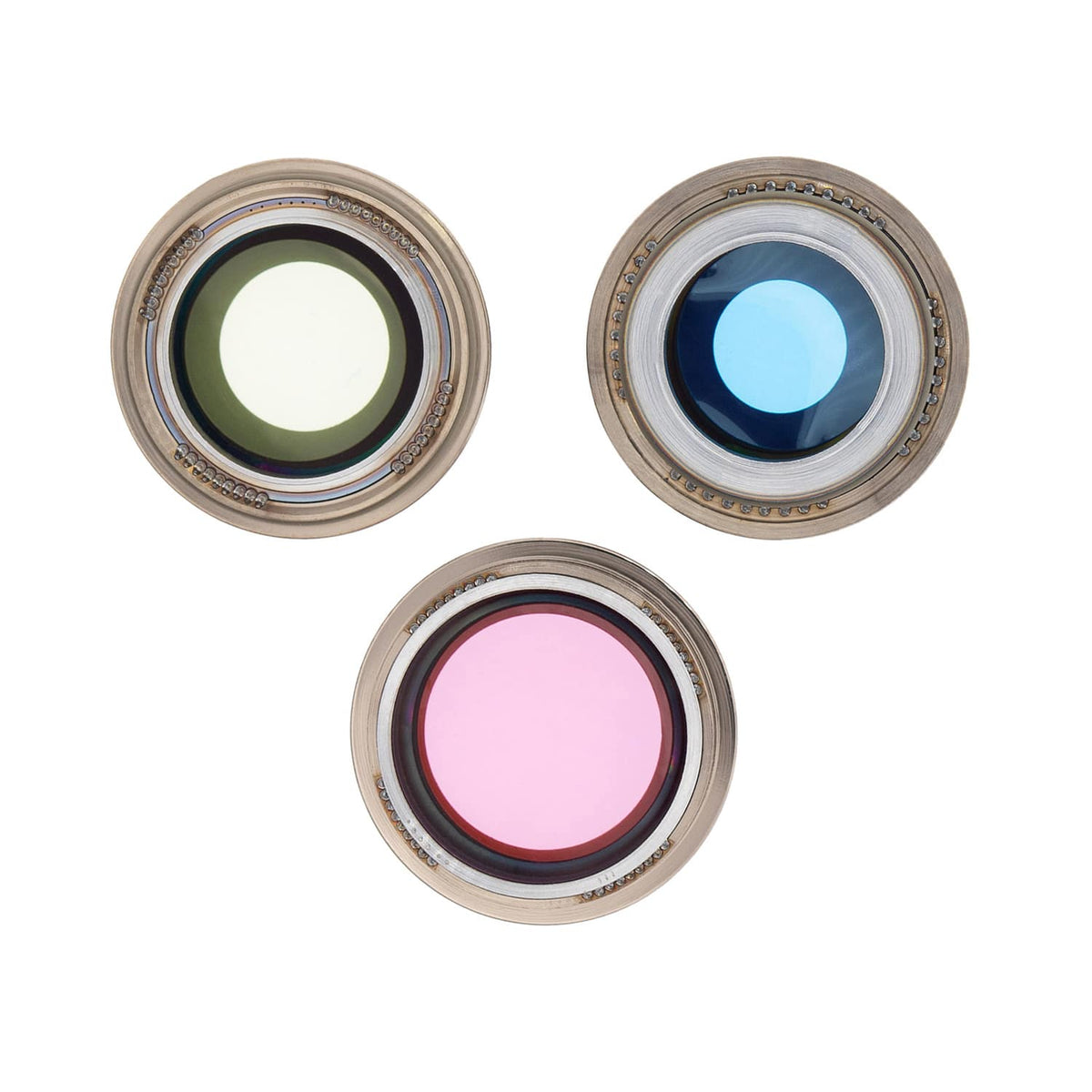 REAR CAMERA HOLDER WITH LENS FOR IPHONE 13 PRO/13 PRO MAX - GOLD