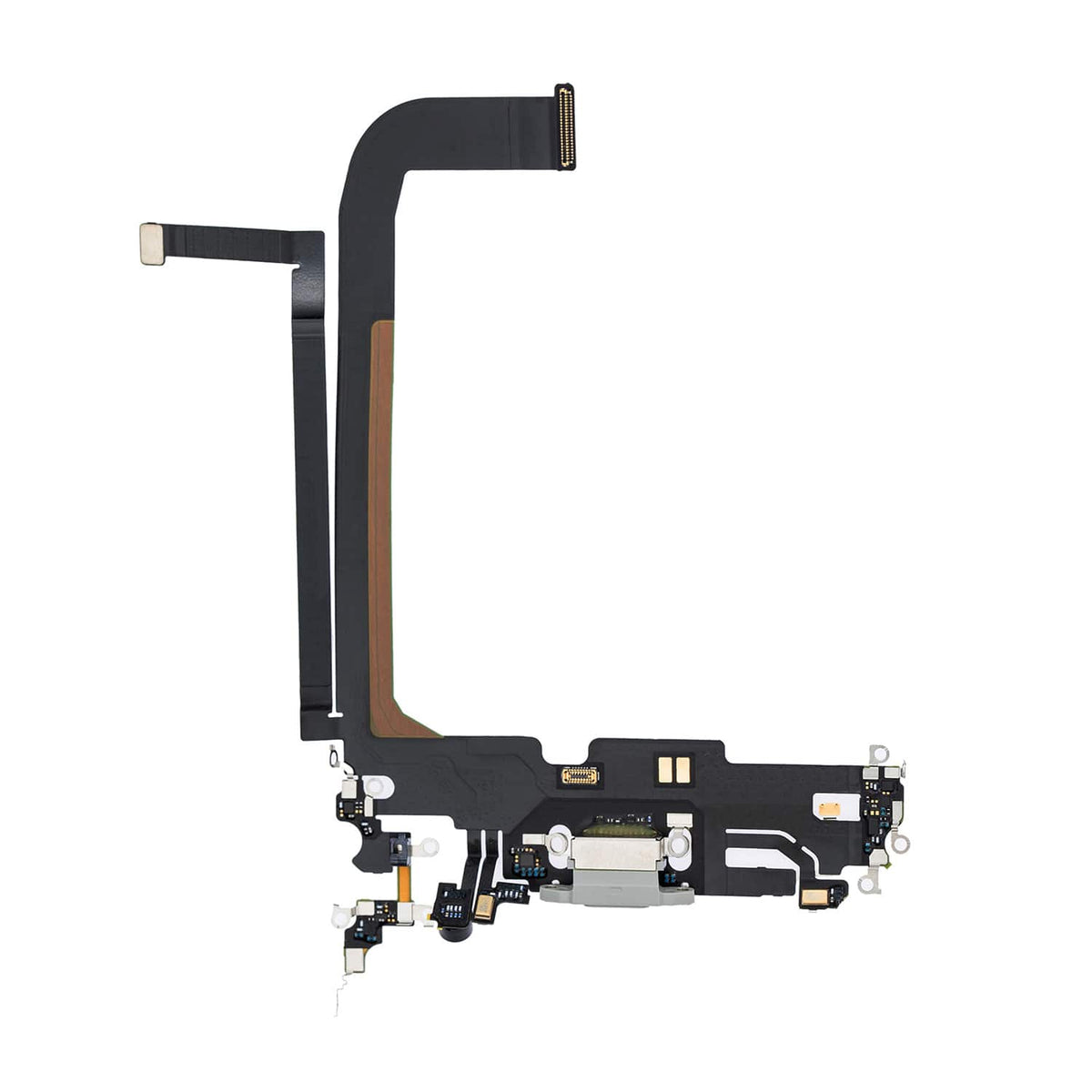 SILVER USB CHARGING FLEX CABLE FOR IPHONE 13 PRO MAX