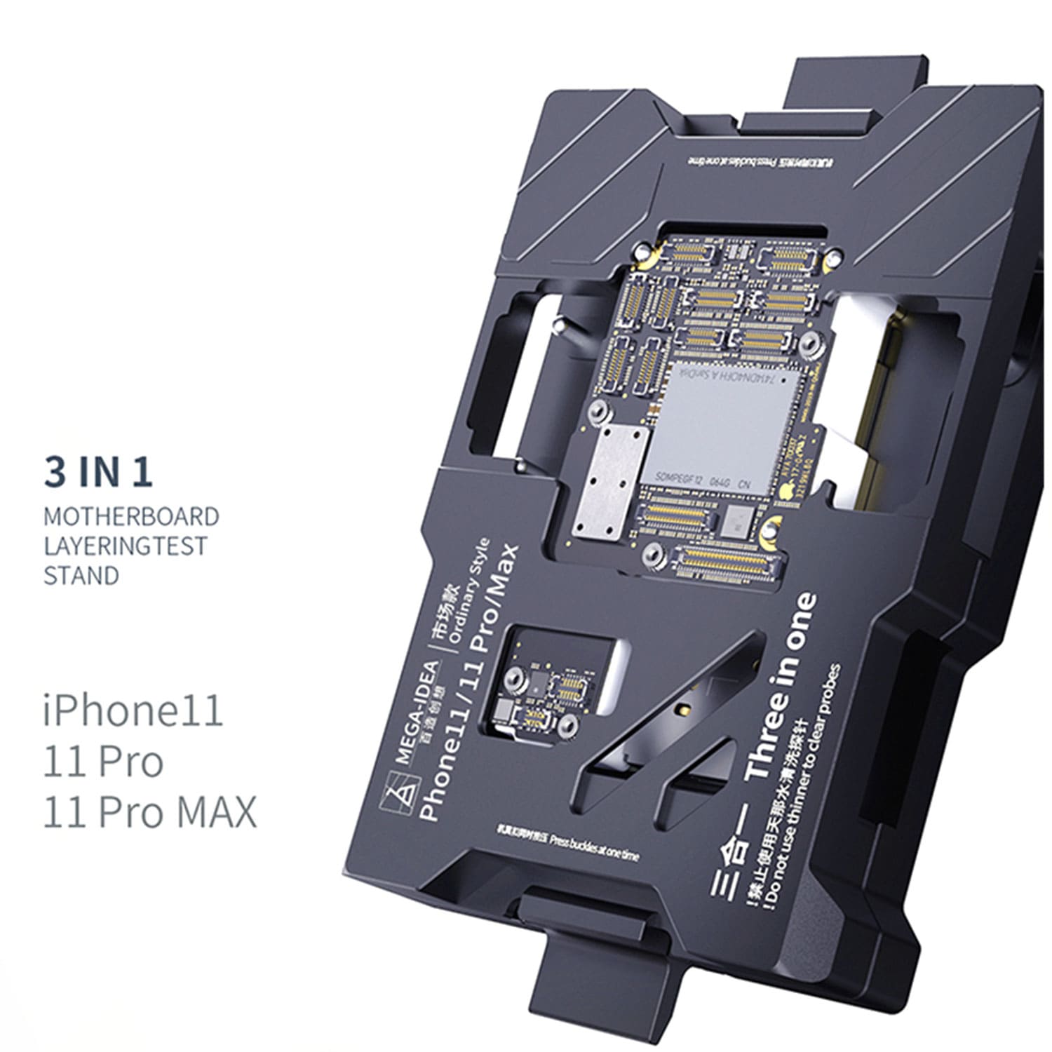 MEGA-IDEA 3IN1 LOGIC BOARD FUNCTION TEST FIXTURE FOR IPHONE 11/11PRO/1