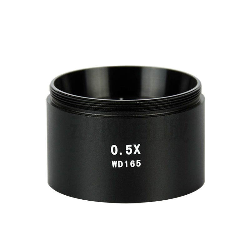0.5X STEREO MICROSCOPE AUXILIARY OBJECTIVE LENS BARLOW LENS