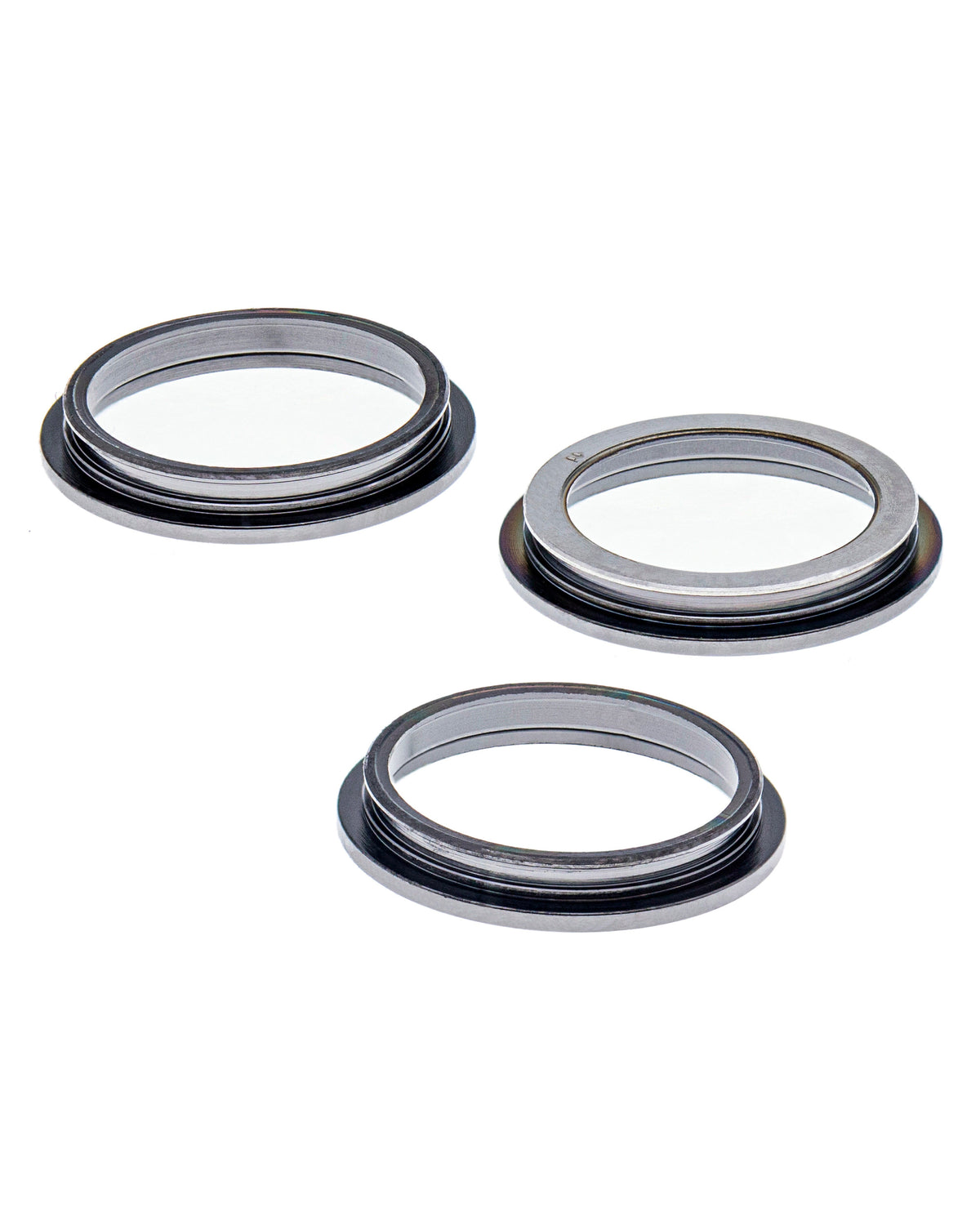 GRAPHITE - BACK CAMERA BEZEL RING ONLY (3 PIECE SET) FOR IPHONE 12 PRO (10 PACK)