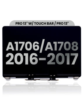 Brand New LCD Screen Assembly For MacBook A1706/A1708 Late 2016 Mid 2017 Year LCD Screen Display Assembly Replacement