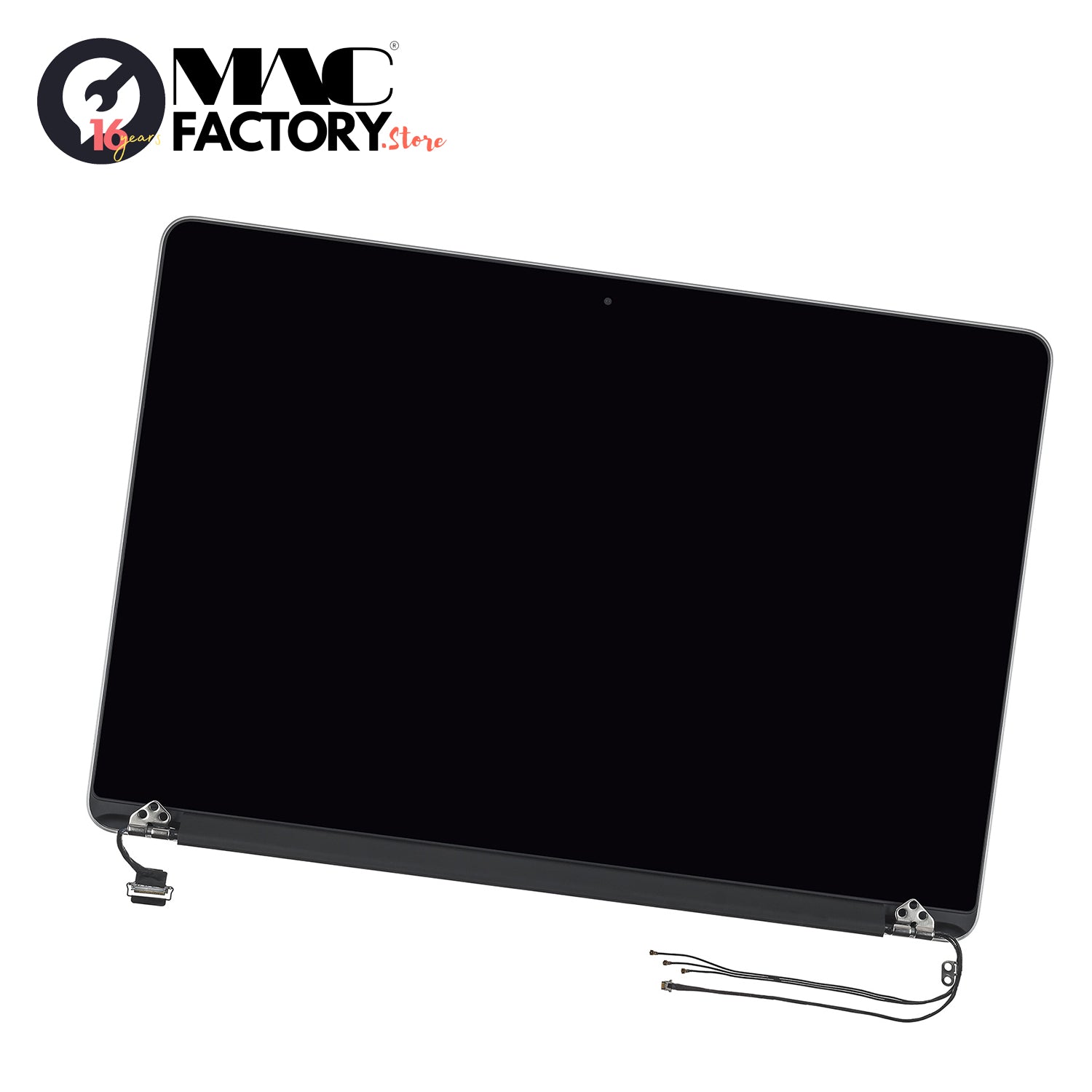 LCD Screen & Full Assembly Display for Apple MacBook Pro Retina 15" (A1398, Mid 2012 - Early 2013) – Silver
