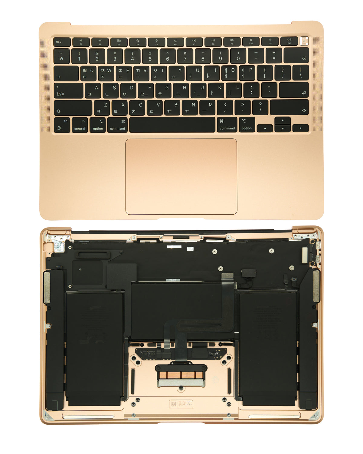 ROSE GOLD TOP CASE ASSEMBLY WITH BATTERY AND KEYBOARD (US KEYBOARD) COMPATIBLE WITH MACBOOK AIR 13" RETINA A2337 (LATE 2020)