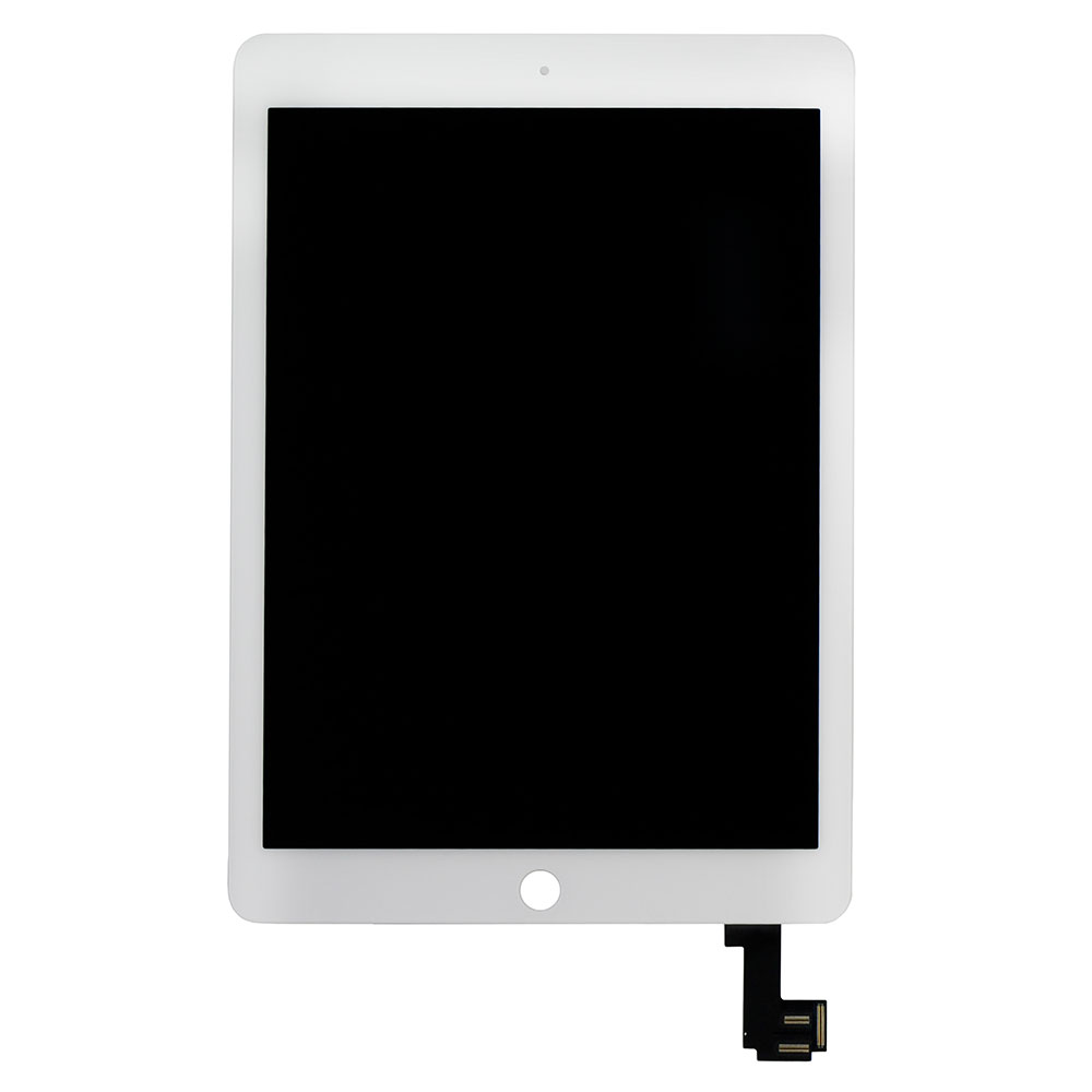 LCD WITH DIGITIZER ASSEMBLY WITHOUT HOME BUTTON FOR IPAD AIR 2- WHITE