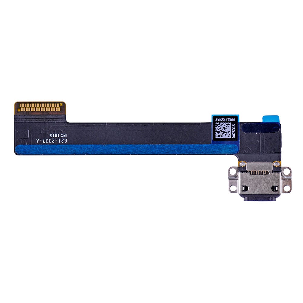 CHARGING CONNECTOR FLEX CABLE FOR IPAD MINI 4/MINI 5 - BLACK