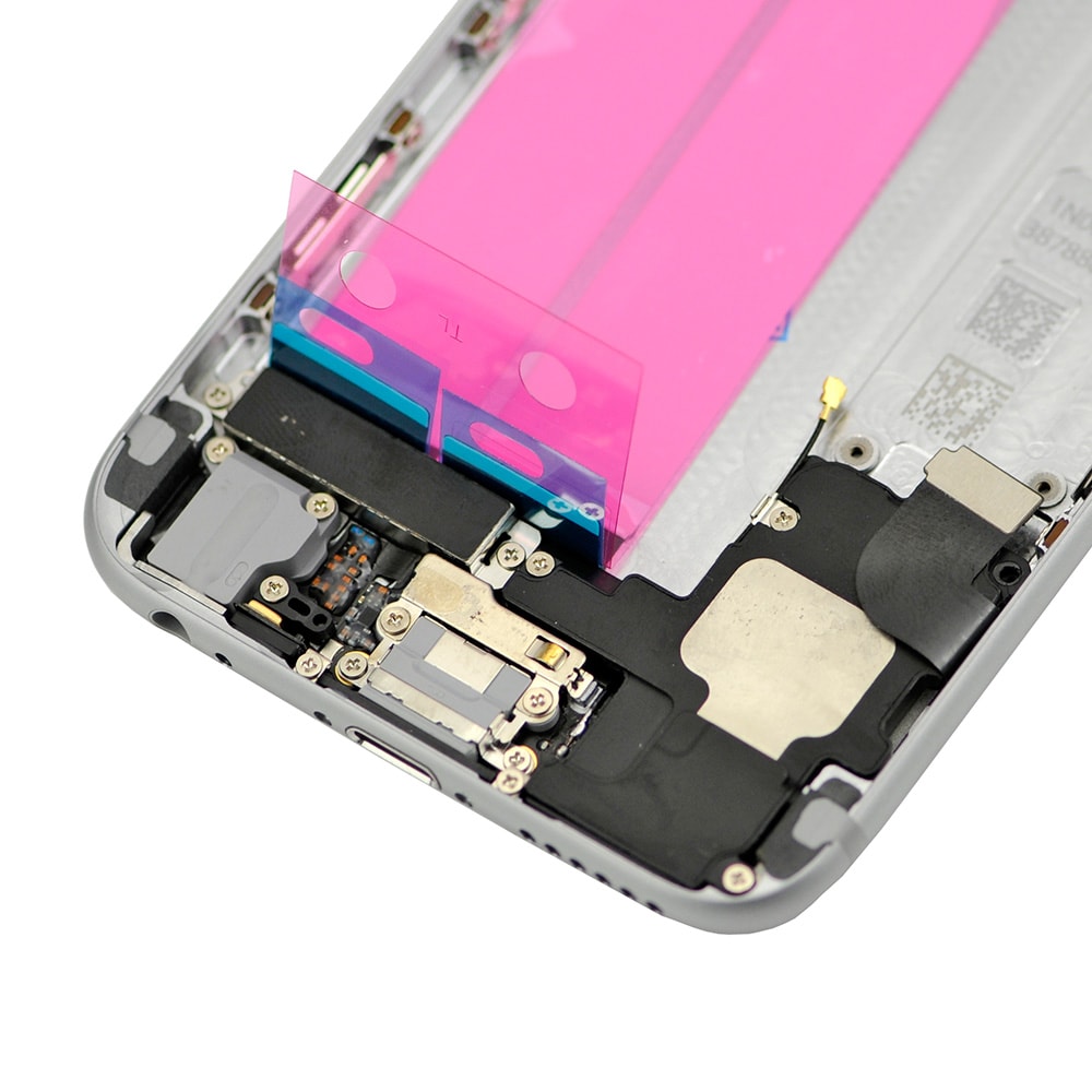 BACK COVER FULL ASSEMBLY FOR IPHONE 6 - GRAY