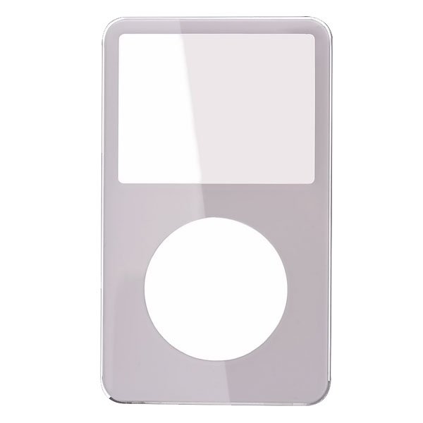 WHITE FRONT COVER FOR IPOD VIDEO