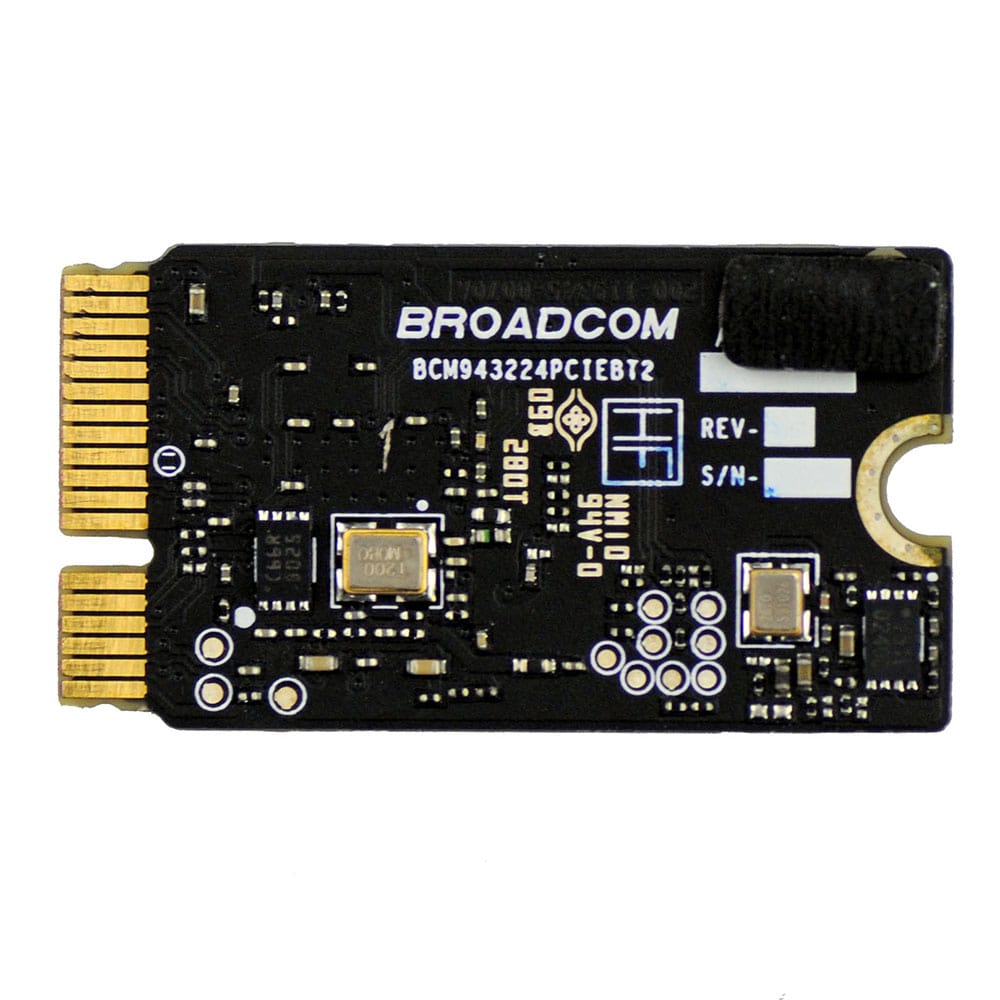 Carte WiFi + Bluetooth BCM943224PCIEBT2 Pour MacBook Air 11" & 13" Mid 2011-2012 – Remplacez Votre AirPort Défaillant !