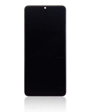 LCD Assembly With Frame (Without Finger Print Sensor) Compatible For Samsung Galaxy A32 4G (A325 / 2021) (Aftermarket: Incell) (Awesome Black)