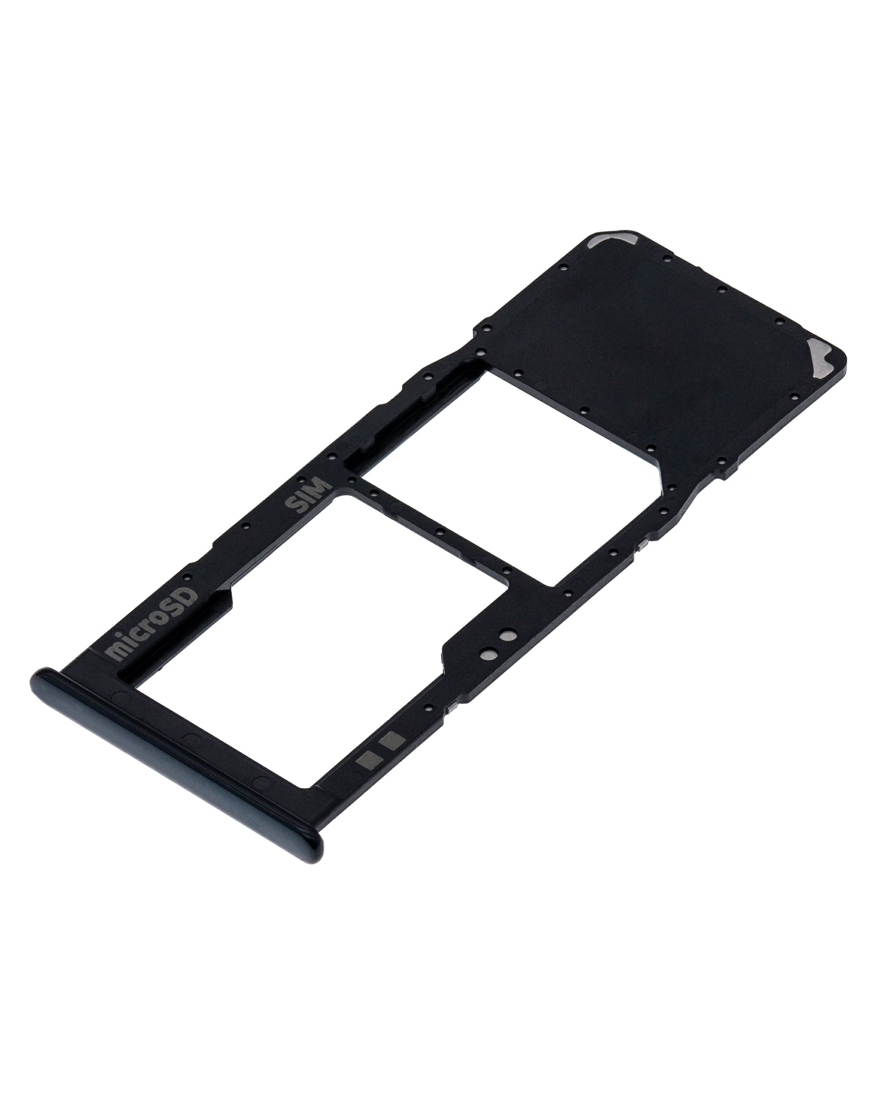 Single Sim Card Tray Compatible For Samsung Galaxy A30S (A307 / 2019) (Black)