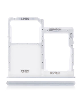 Single Sim Card Tray Compatible For Samsung Galaxy A31 (A315 / 2020) (Prism Crush White)