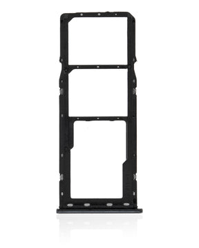 Dual Sim Card Tray Compatible For Samsung Galaxy A20 (A205 / 2019) / A30 (A305 / 2019) / A50 (A505 / 2019) (Black)