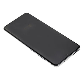 Replacement OLED Assembly With Frame Compatible For Samsung Galaxy S20 5G (Non-Verizon 5G UW Frame) (Refurbished) (Cosmic Gray)