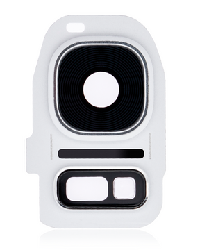 Back Camera Lens Replacement  Compatible For Samsung Galaxy S7 / S7 Edge (White)