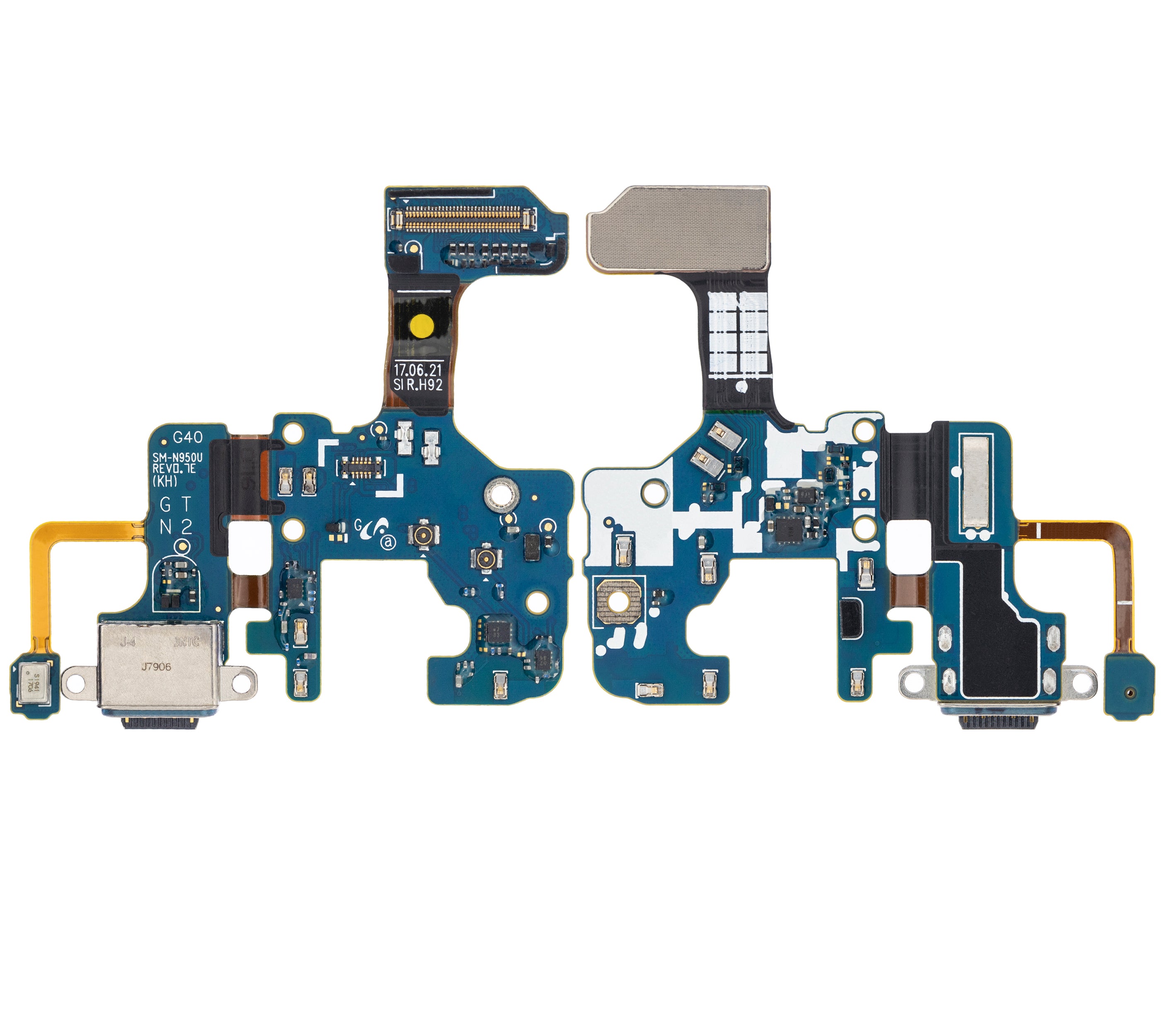 SPAREWARE Usb Charging Port Charging Pcb Connector Flex Cable Compatible For Samsung Galaxy Note 8