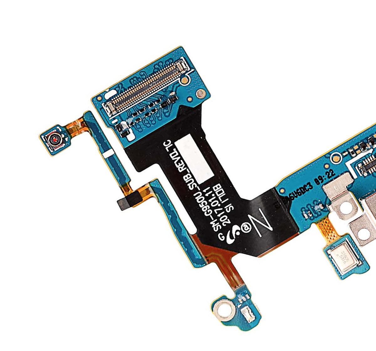 Charging Port With Flex Cable Replacement Compatible For Samsung Galaxy S8 (G950U) (US Version)