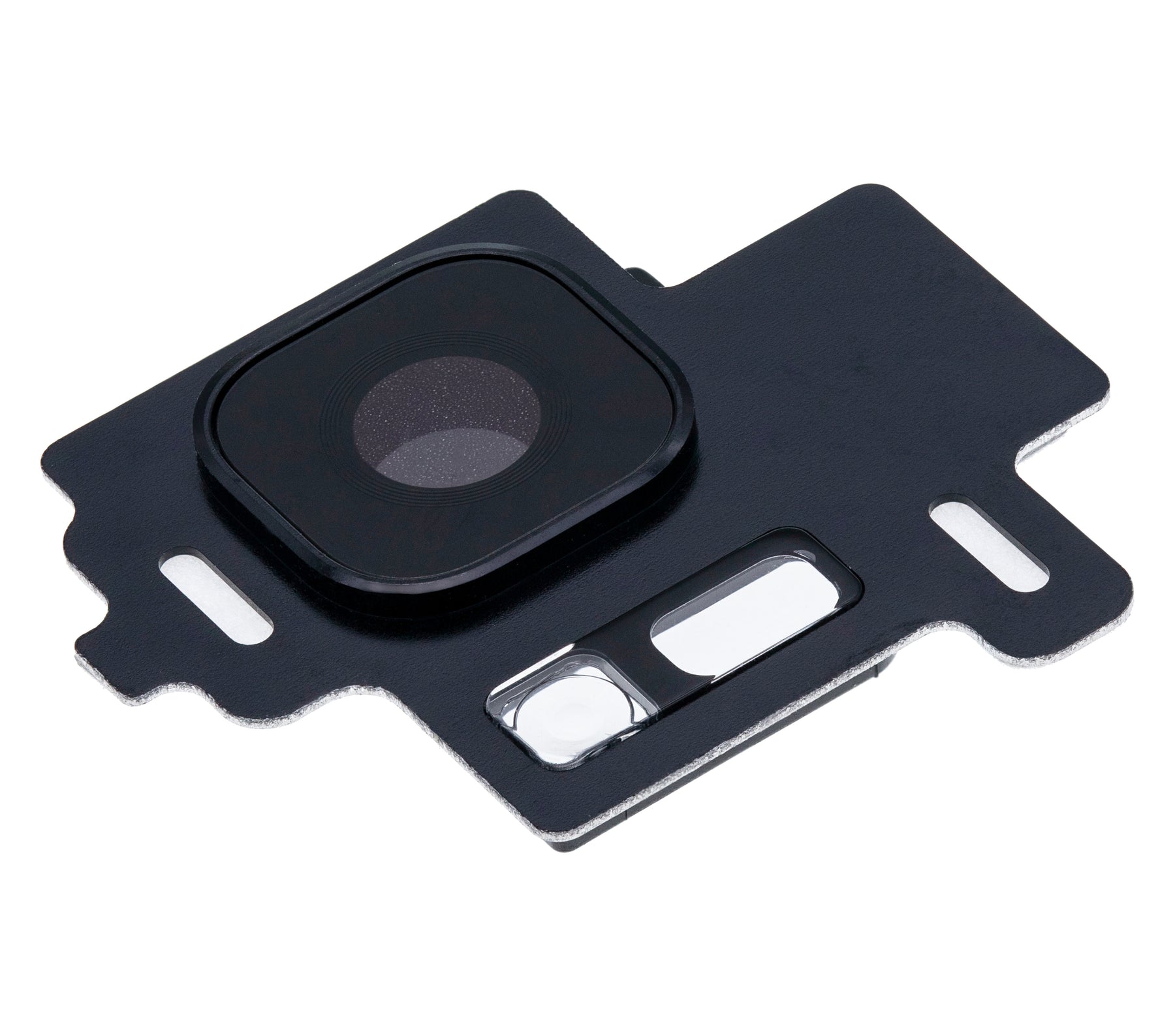 Replacement Back Camera Lens With Bezel Ring Compatible For Samsung Galaxy S8 (Midnight Black)