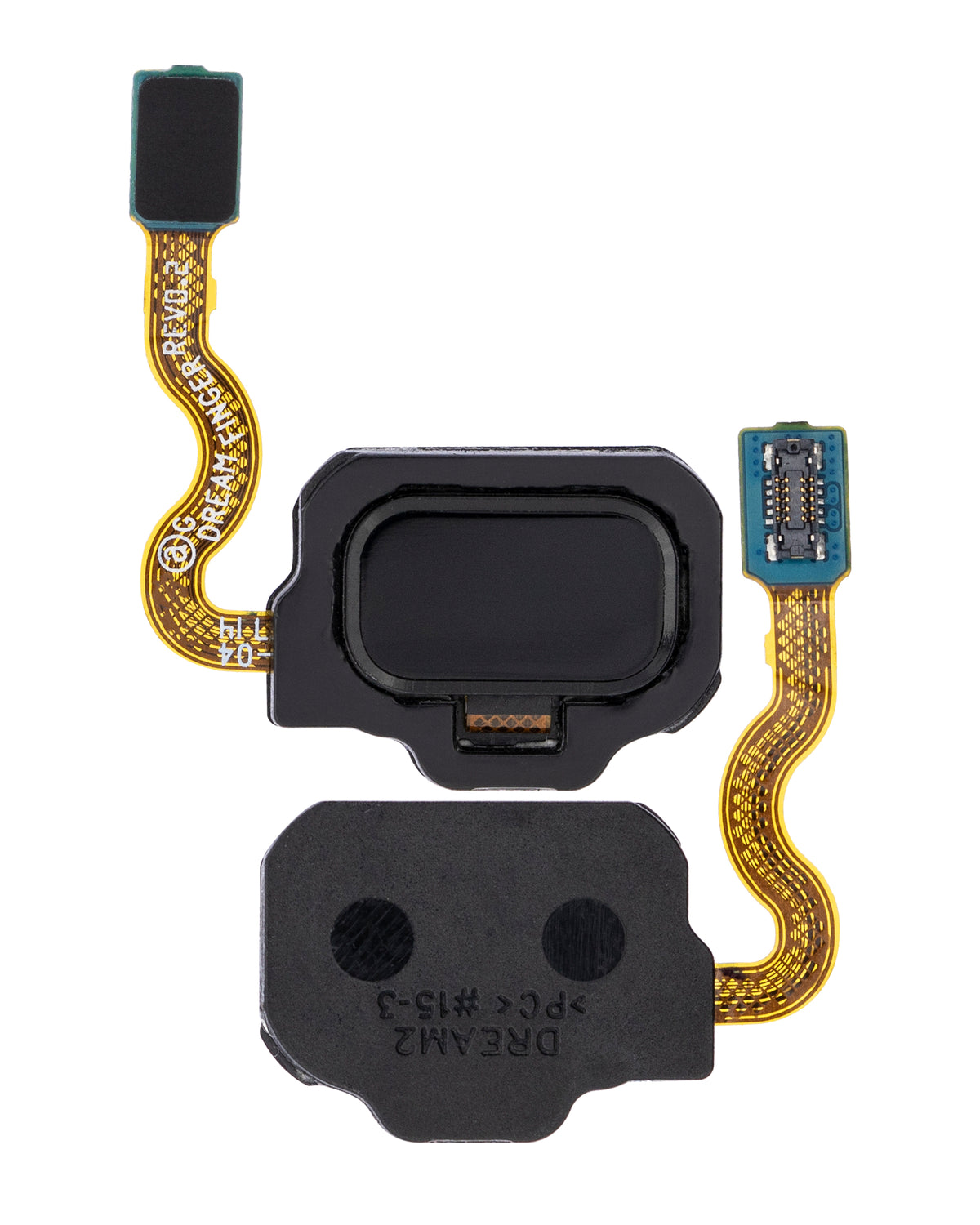 Fingerprint Reader With Flex Cable Replacement  Compatible For Samsung Galaxy S8 / S8 Plus (Midnight Black)