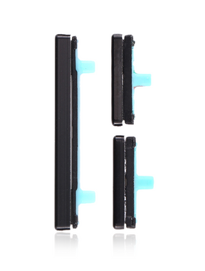 Hard Buttons (Power / Volume / Switch) Compatible For Samsung Galaxy S8 / S8 Plus Replacement  (Midnight Black)