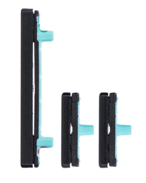 Hard Buttons (Power / Volume / Switch) Compatible For Samsung Galaxy S8 / S8 Plus Replacement  (Midnight Black)