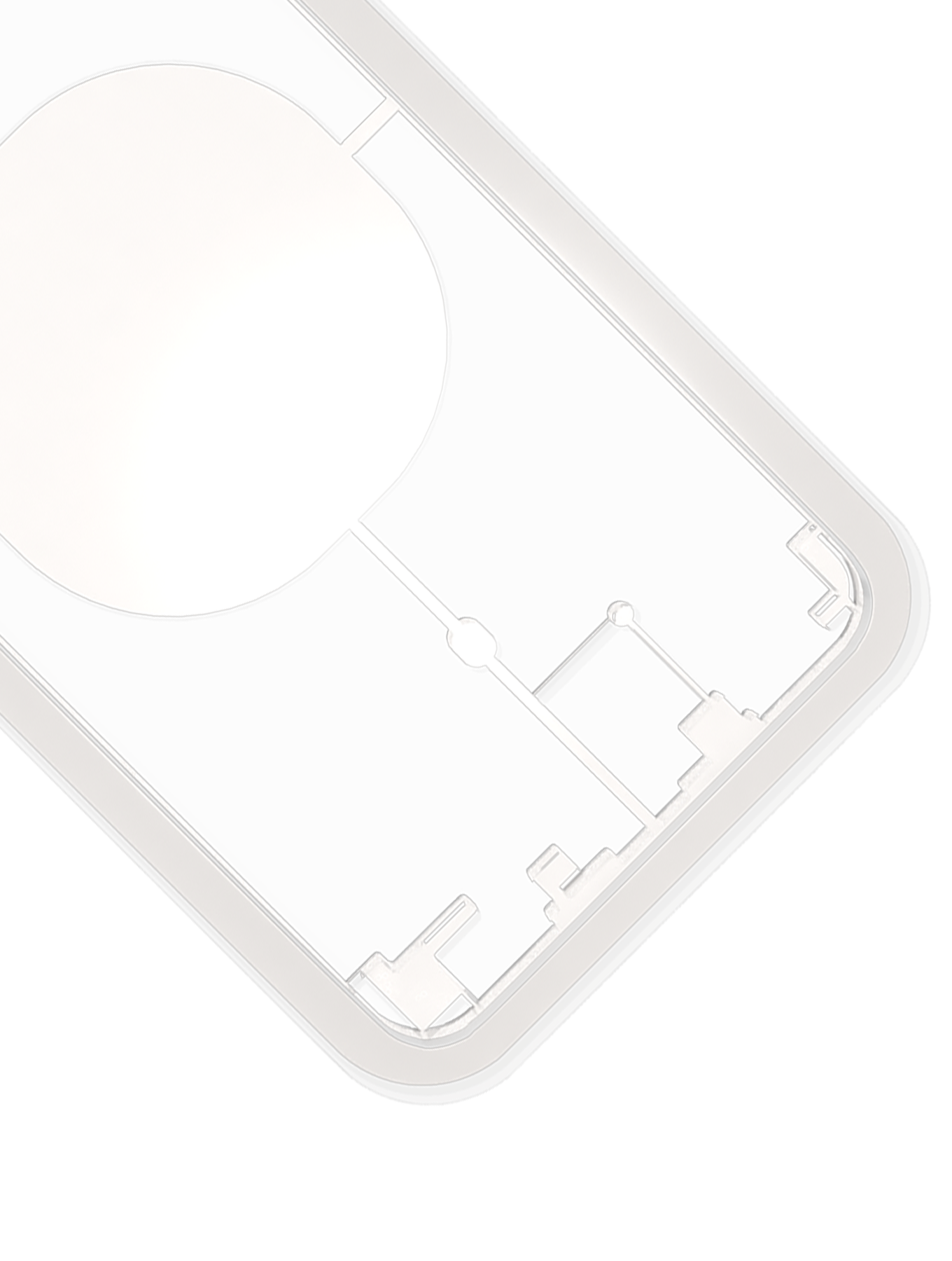 Laser Machine Protection Mold Compatible For iPhone 8 Plus (M-Triangel)