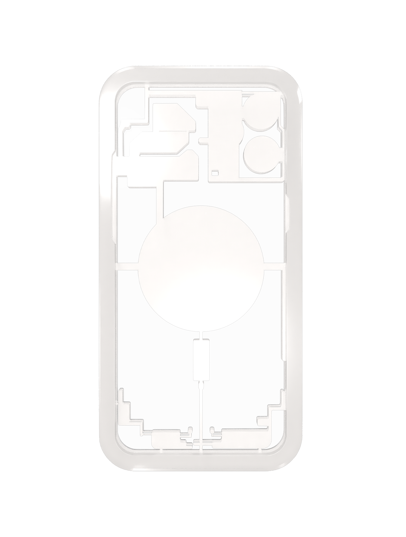 Laser Machine Protection Mold Compatible For iPhone 12 Pro Max (M-Triangel)