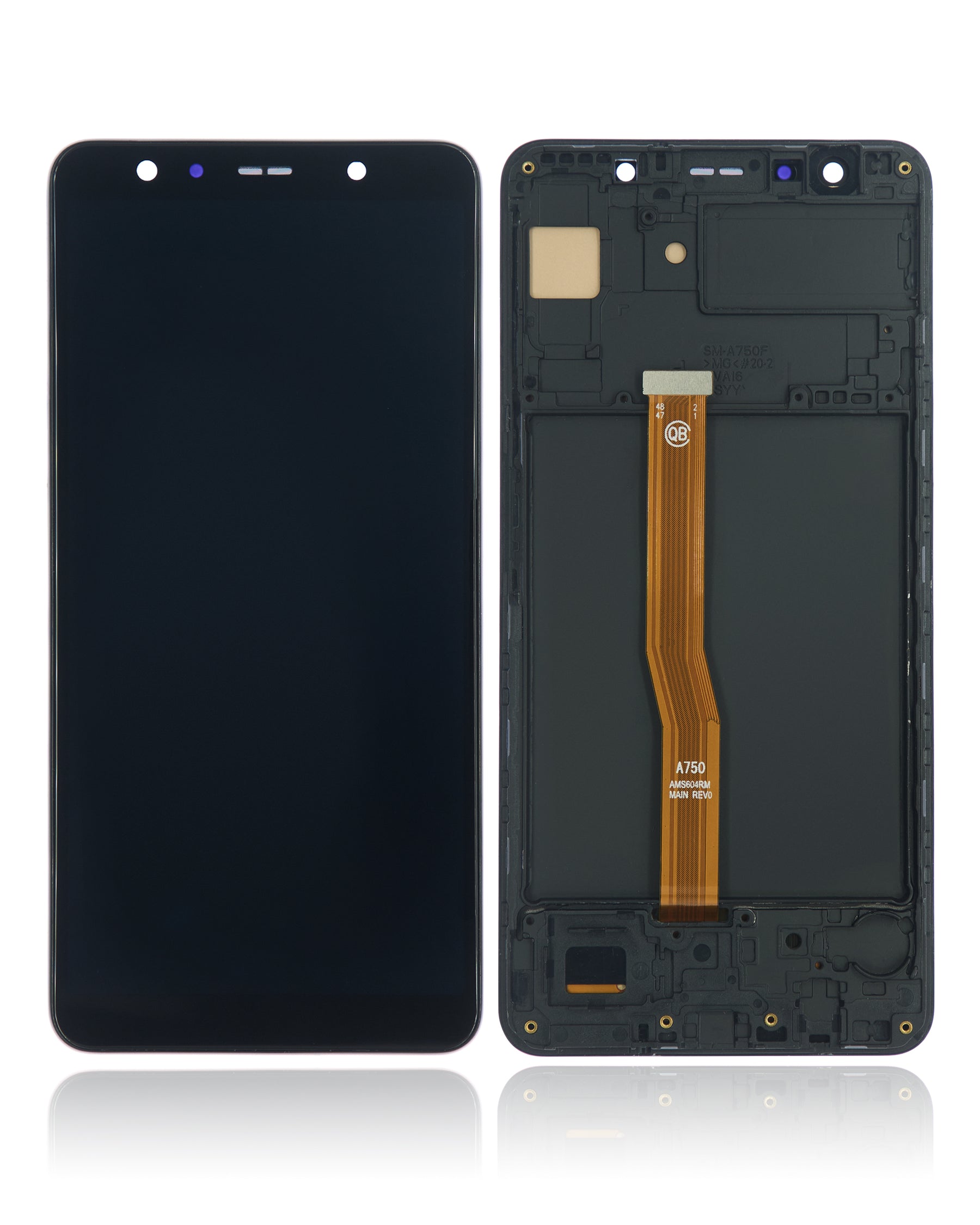Sm A750f A750 Display Replacement OLED Assembly With Frame